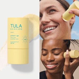 Tula Skincare Dewy Glow SPF 50 Sunscreen Stick